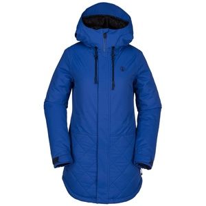 Volcom Winrose Insulated Snowboard Ski Jacket Blue